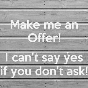 Accepting offers😉😉